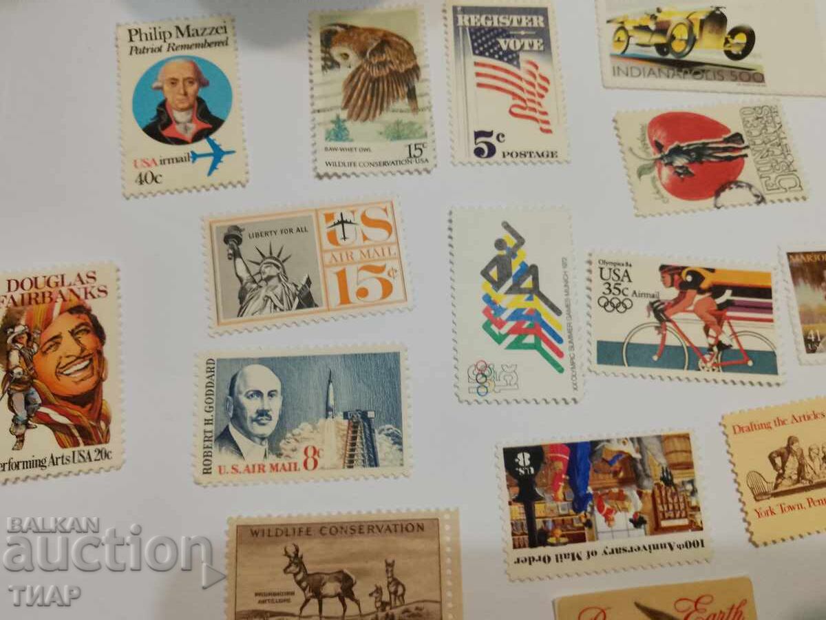 timbre poștale SUA -0,01 cenți cu preț 1.50 BGN | € 0.77