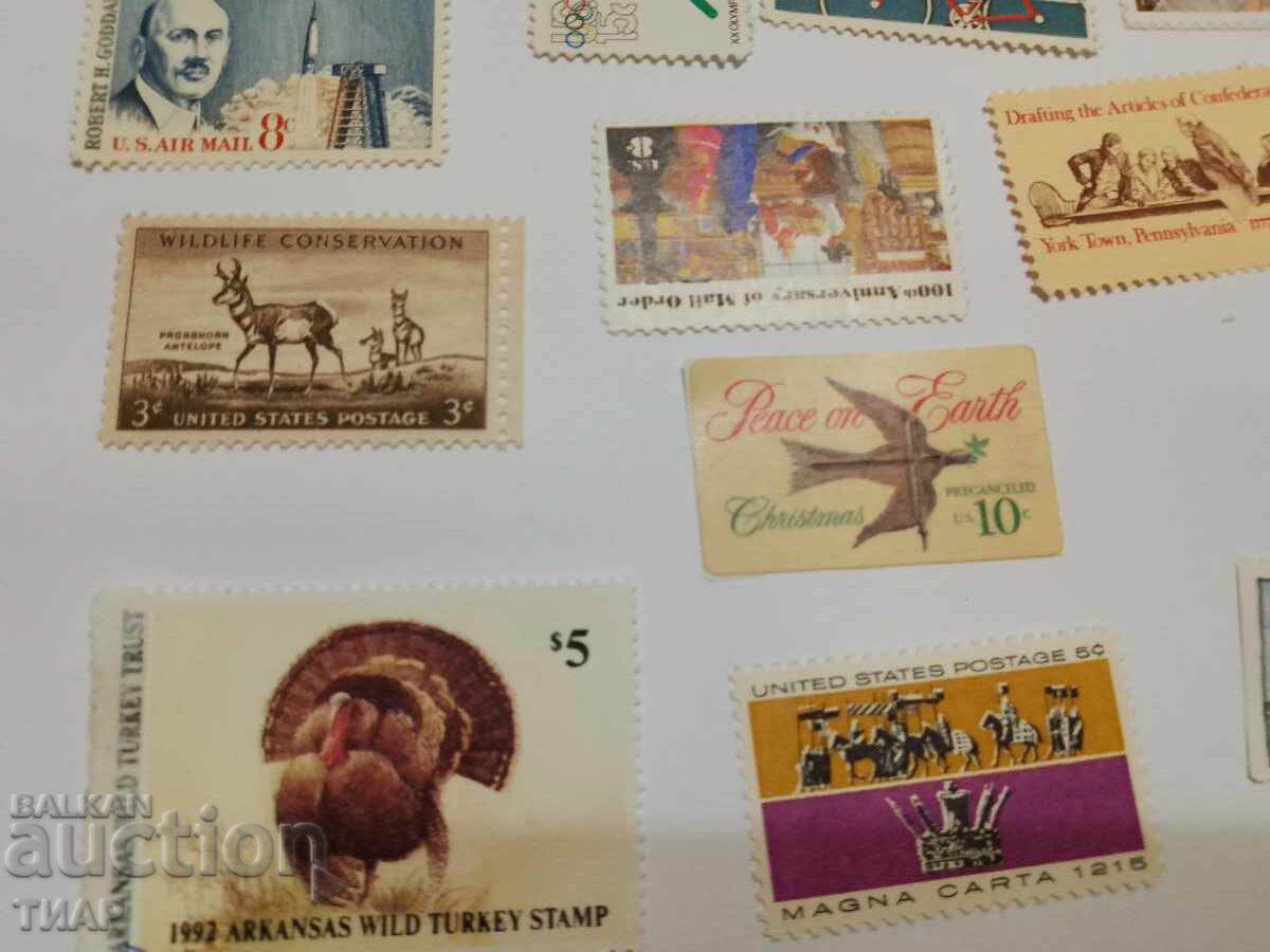 Licitație timbre poștale SUA -0,01 cenți