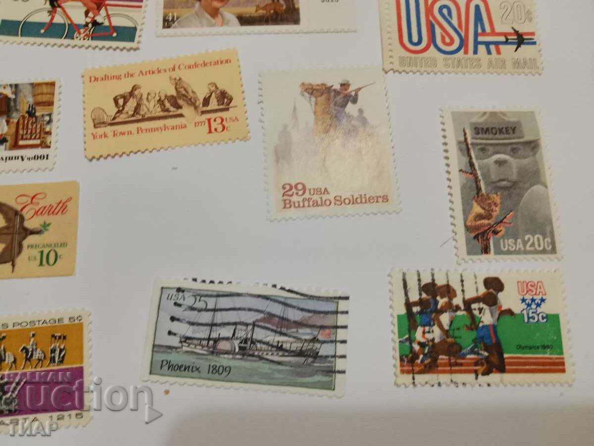 timbre poștale SUA -0,01 cenți - 5