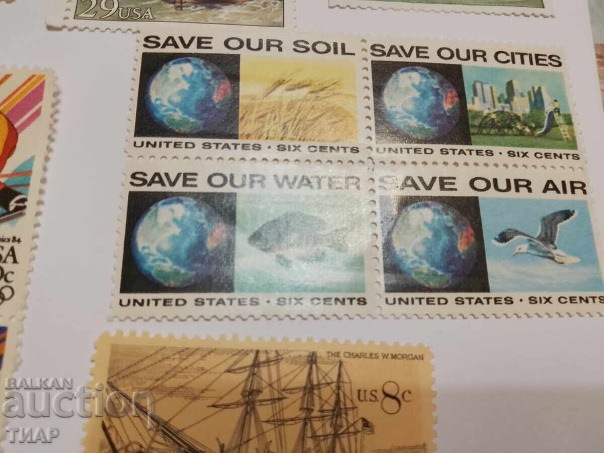 Delivery of Postage stamps USA -0.01 cents