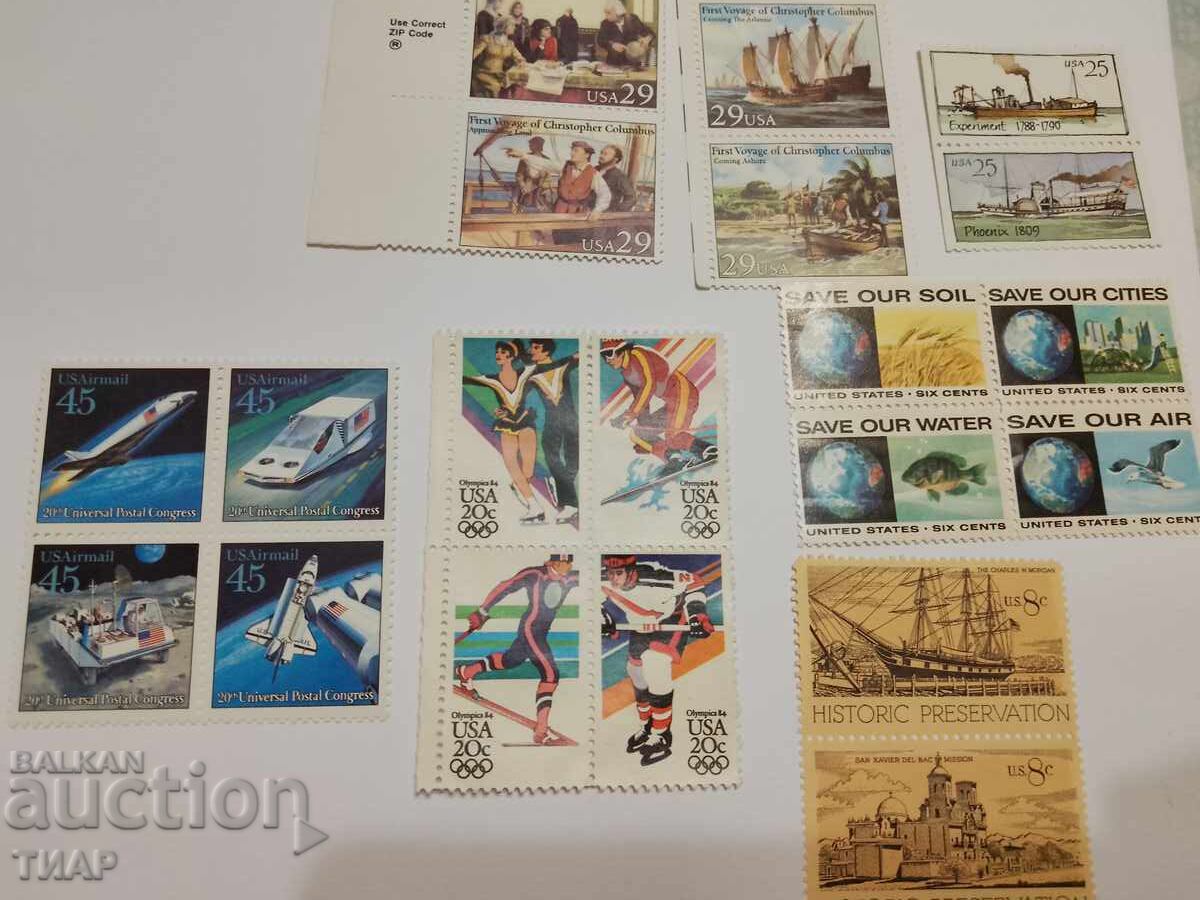 Postage stamps USA -0.01 cents