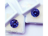 Tanzanit natural certificat 10 ct