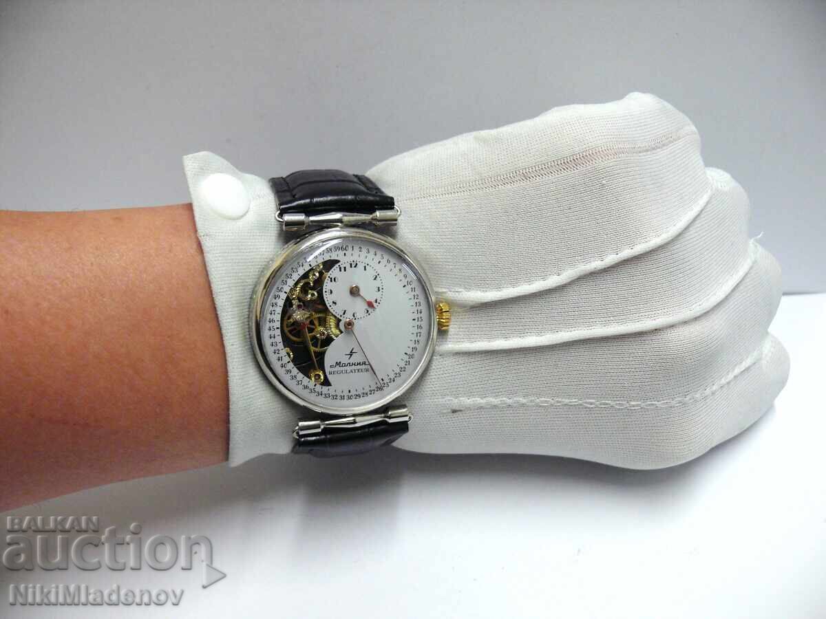 From 1st. Lightning Lightning USSR Regulator manual watch, BZTs - 13 From 1st. Lightning Lightning USSR Regulator manual watch, BZTs - 13