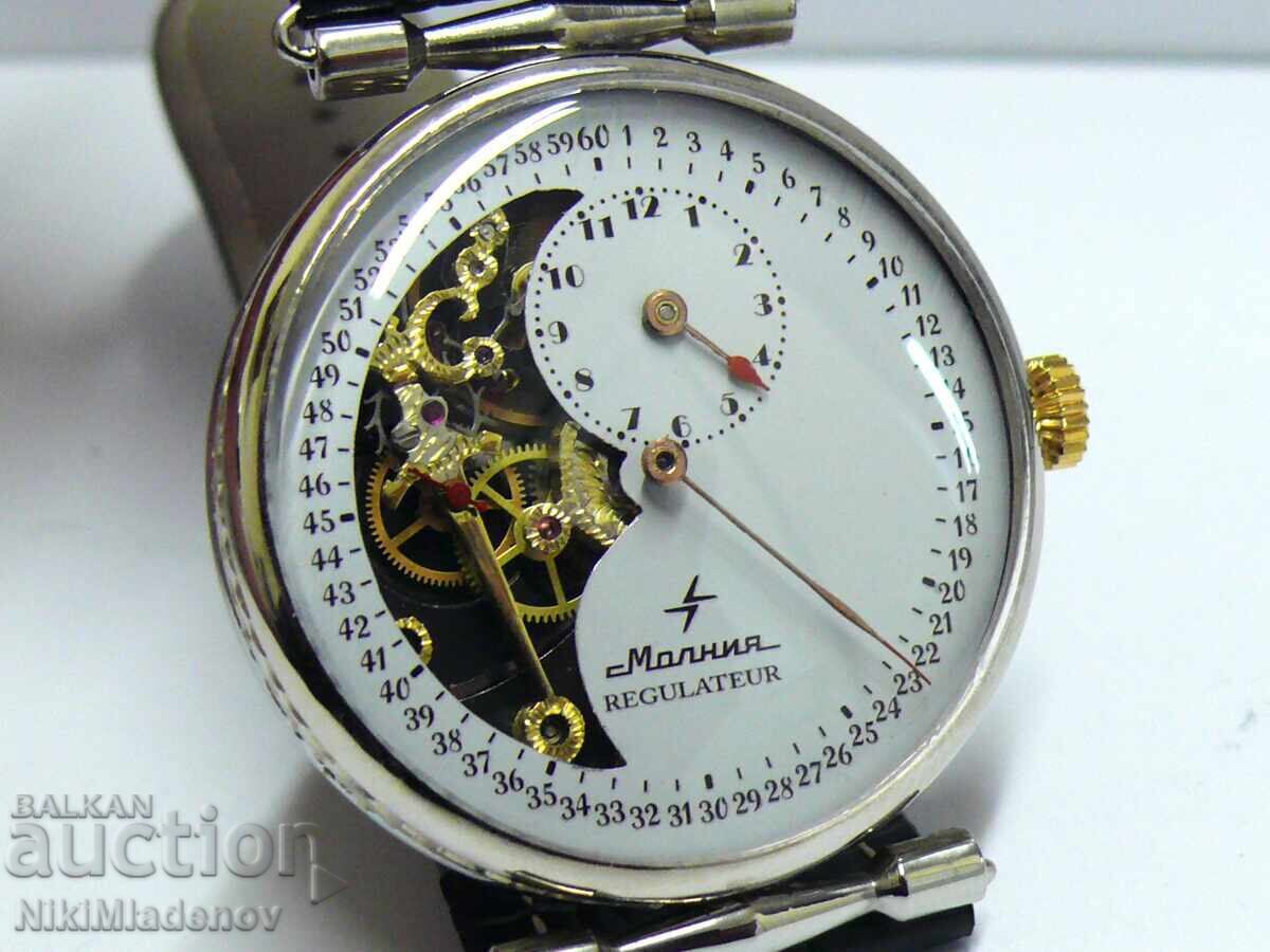 From 1st. Lightning Lightning USSR Regulator manual watch, BZTs - 6 From 1st. Lightning Lightning USSR Regulator manual watch, BZTs - 6