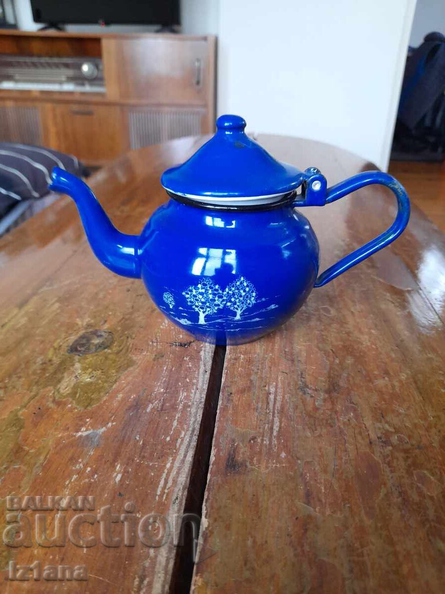 Old enamel teapot Old enamel teapot