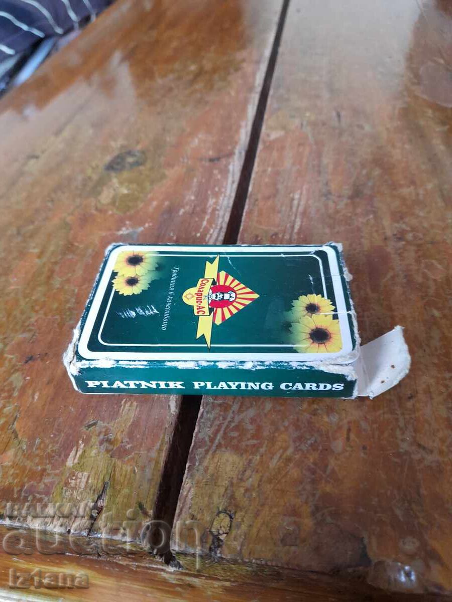 Auction  Old Piatnik playing cards, Solaris AD