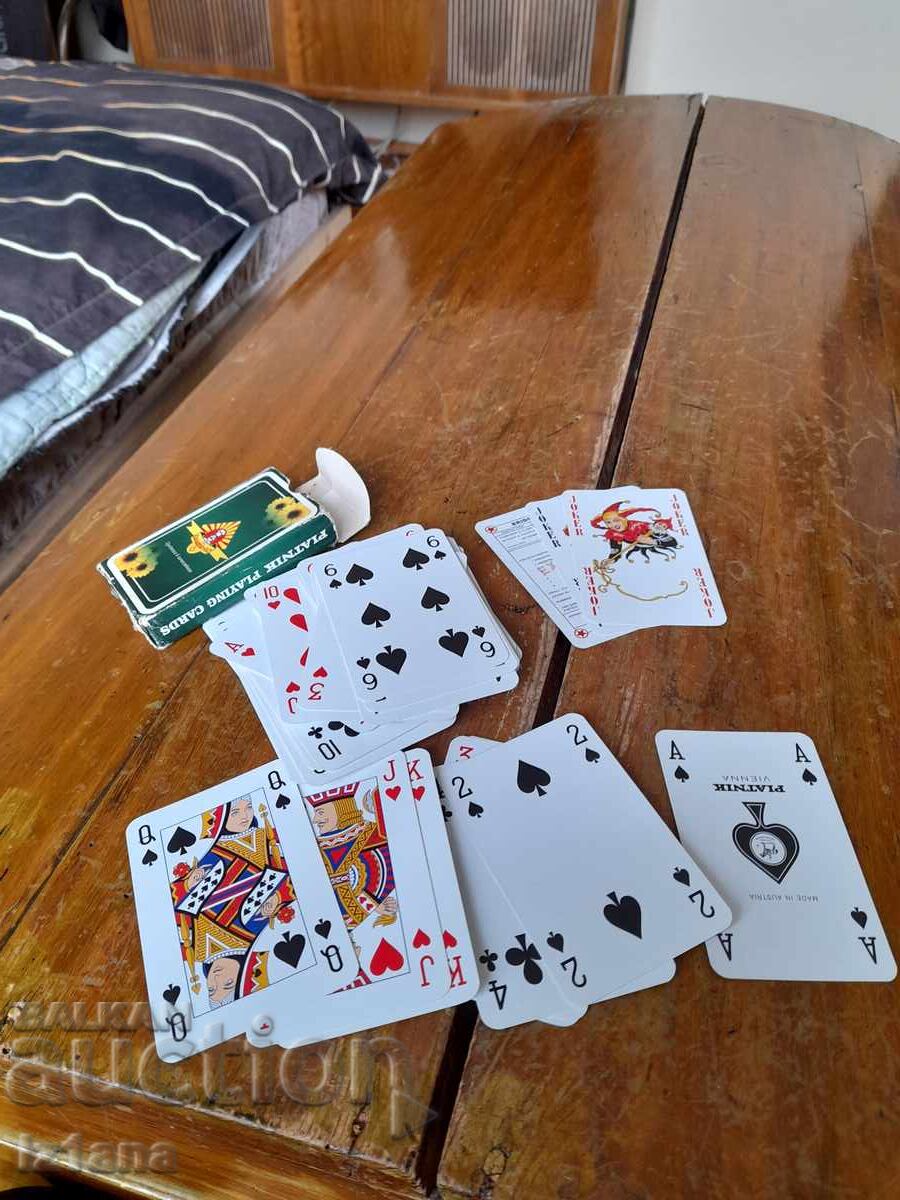 Old Piatnik playing cards, Solaris AD