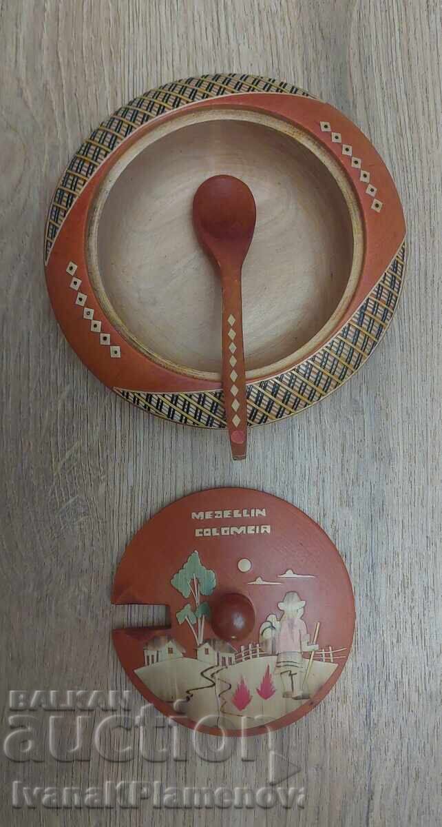 Ζαχαριέρα ξύλινη από την Κολομβία για γνώστες εξαιρετική - 5