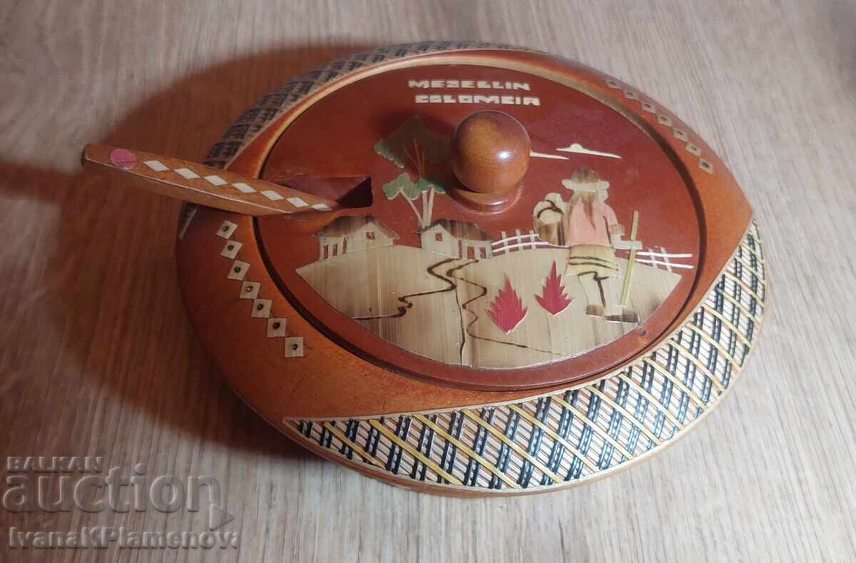 Ζαχαριέρα ξύλινη από την Κολομβία για γνώστες εξαιρετική