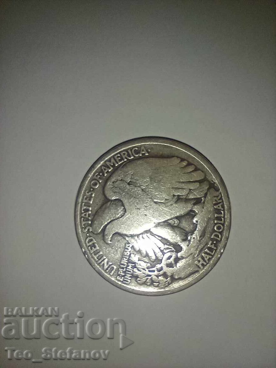 1/2 half долар 1934 САЩ сребро с цена € 26.00 | 50.85 лв.