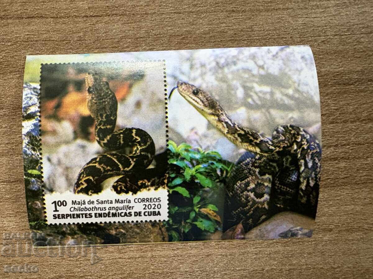 Cuba - Șerpi endemici (2020) MNH Cuba - Șerpi endemici (2020) MNH