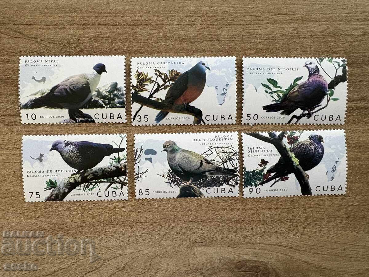 Cuba - Porumbei (2020) MNH