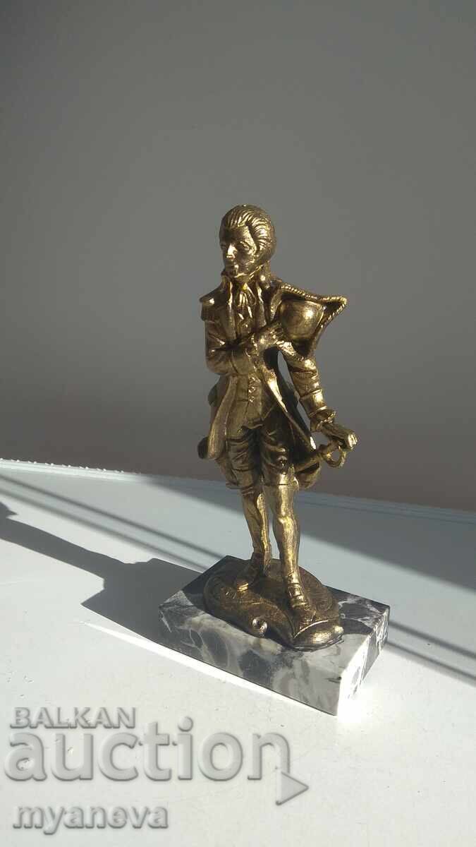 Аукцион Vintage статуетка на принц в доспехи от FONTANINI DEPOSE