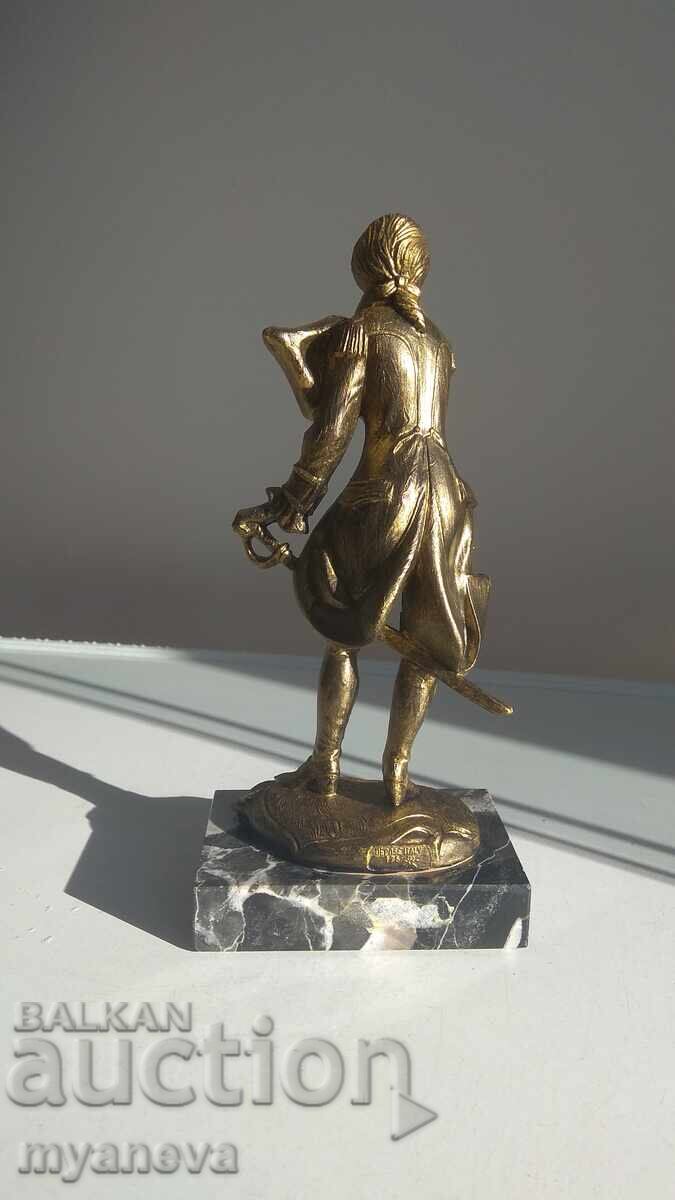 Vintage статуетка на принц в доспехи от FONTANINI DEPOSE - 5