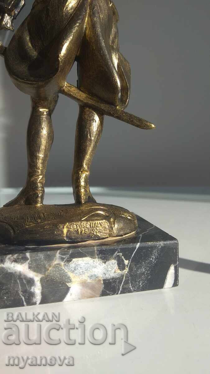 Vintage статуетка на принц в доспехи от FONTANINI DEPOSE - 6