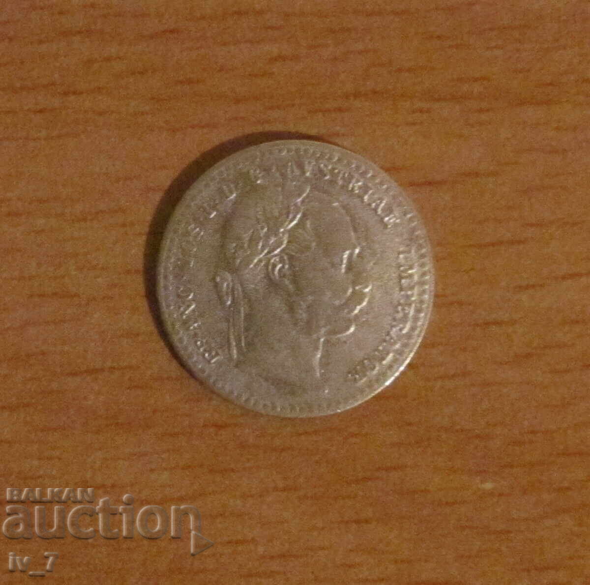 10 KREUZER 1870 Austria-Hungary - Silver with price 21.99 BGN | € 11.24