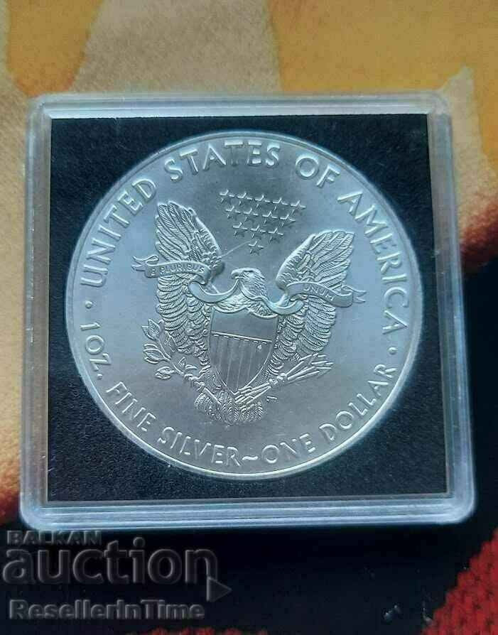 Investment Silver Coin 1 Ounce 1 Dollar ... with price 99.00 BGN | € 50.62 Investment Silver Coin 1 Ounce 1 Dollar ... with price 99.00 BGN | € 50.62