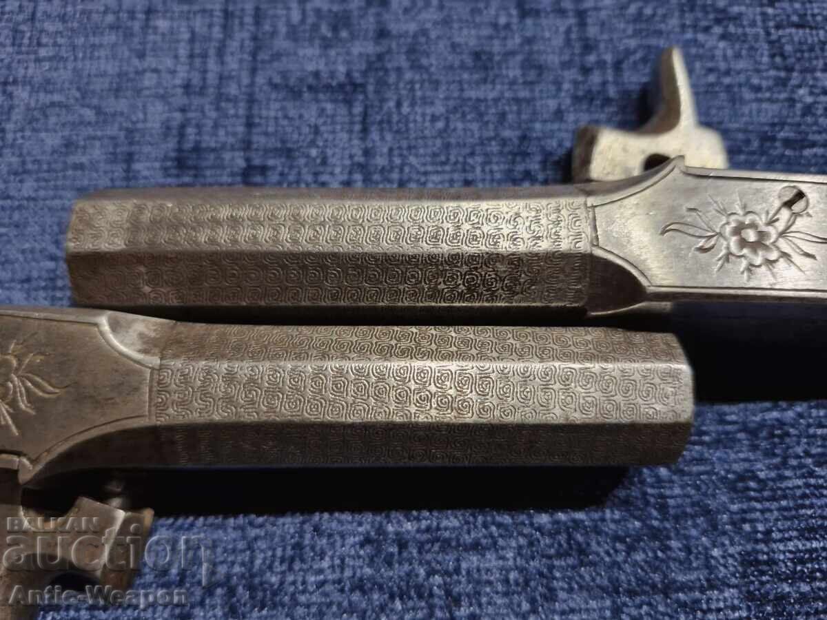 Auction Beautiful Pair of Pistols. France 19th century Auction Beautiful Pair of Pistols. France 19th century