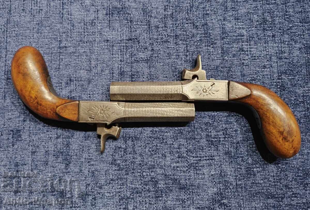 Beautiful Pair of Pistols. France 19th century - 6 Beautiful Pair of Pistols. France 19th century - 6