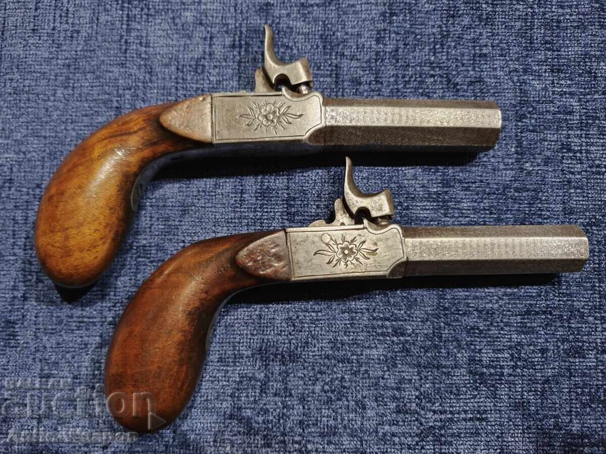 Beautiful Pair of Pistols. France 19th century - 7 Beautiful Pair of Pistols. France 19th century - 7