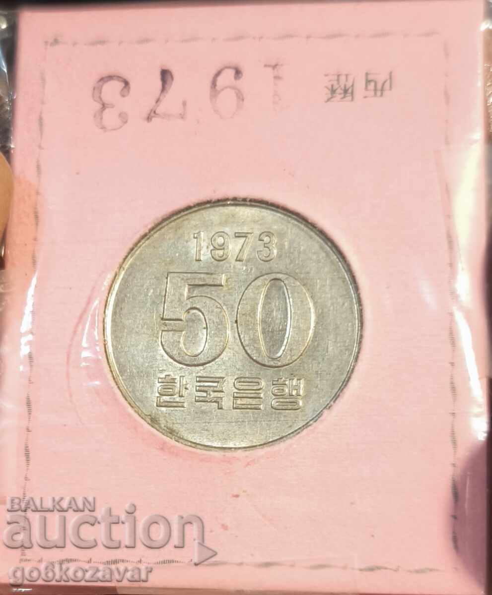 50 Won Coreea de Sud 1973 50 Won Coreea de Sud 1973