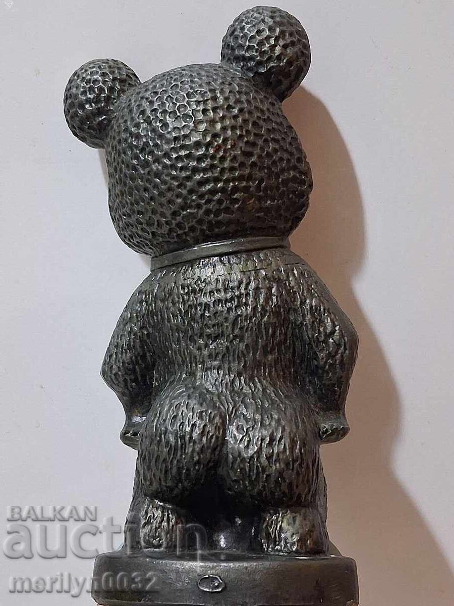 Στατούετα φιγούρα αρκουδάκι Μίσα Ολυμπιάδα Μόσχα 1980 godina - 7