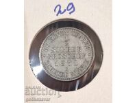 Γερμανία Πρωσία 1/2 Ασημένιο γρόσι 1871 UNC Top !