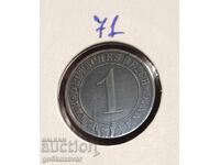 Германия 1 райхспфениг 1933г