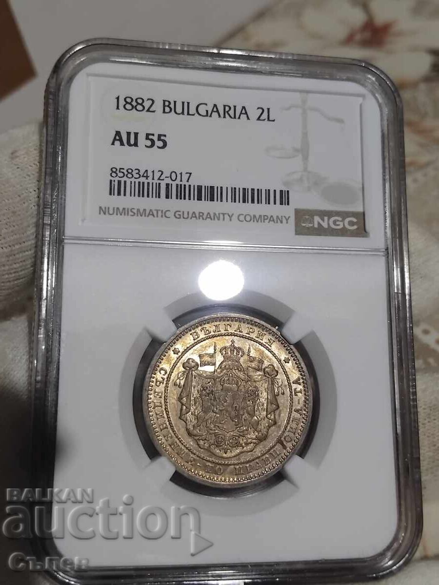 2 лева 1882 2 лева 1882