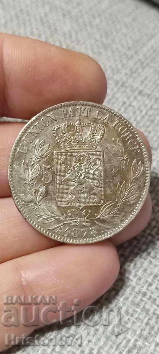 5 франка 1873 с цена 100.00 лв. | € 51.13