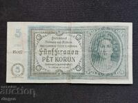 5 κορώνες Βοημίας και Μοραβίας 1940