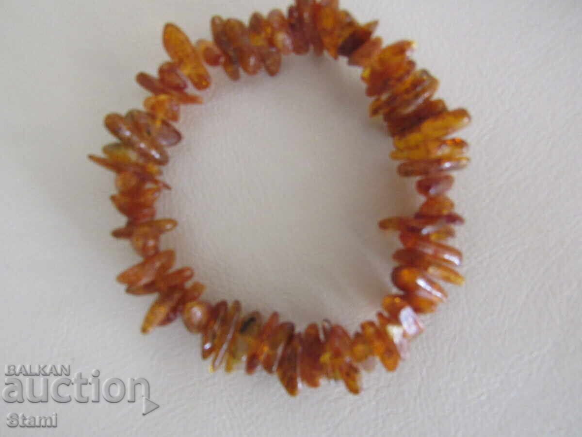 Δημοπρασία Βραχιόλι από ακατέργαστο κεχριμπάρι της Βαλτικής