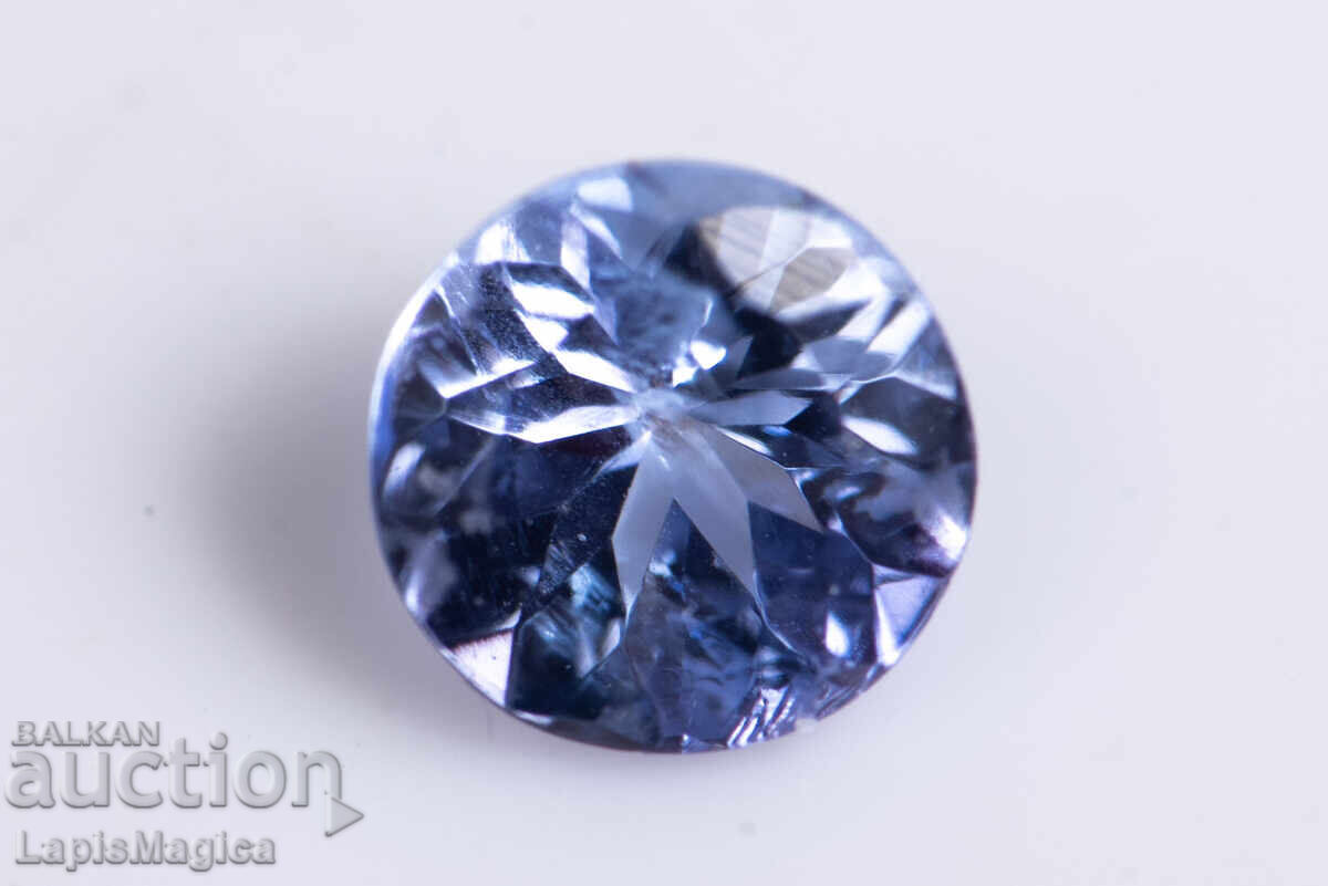 Τανζανίτης 0.22ct 3.8mm στρογγυλή κοπή