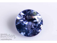 Tanzanit 0.25ct 3.8mm tăietură rotundă