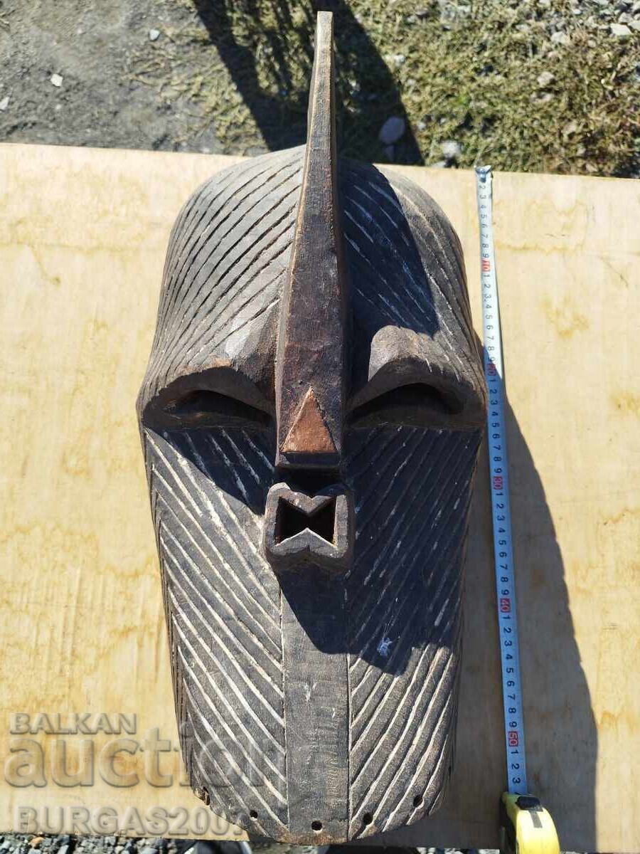 Old large wooden mask, Congo