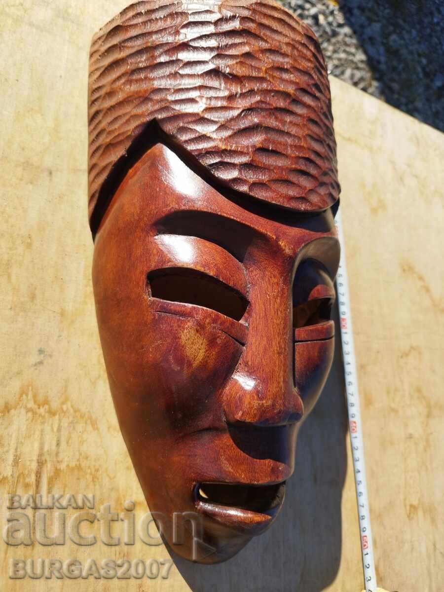 Old wooden mask with price 90.00 BGN | € 46.02 Old wooden mask with price 90.00 BGN | € 46.02
