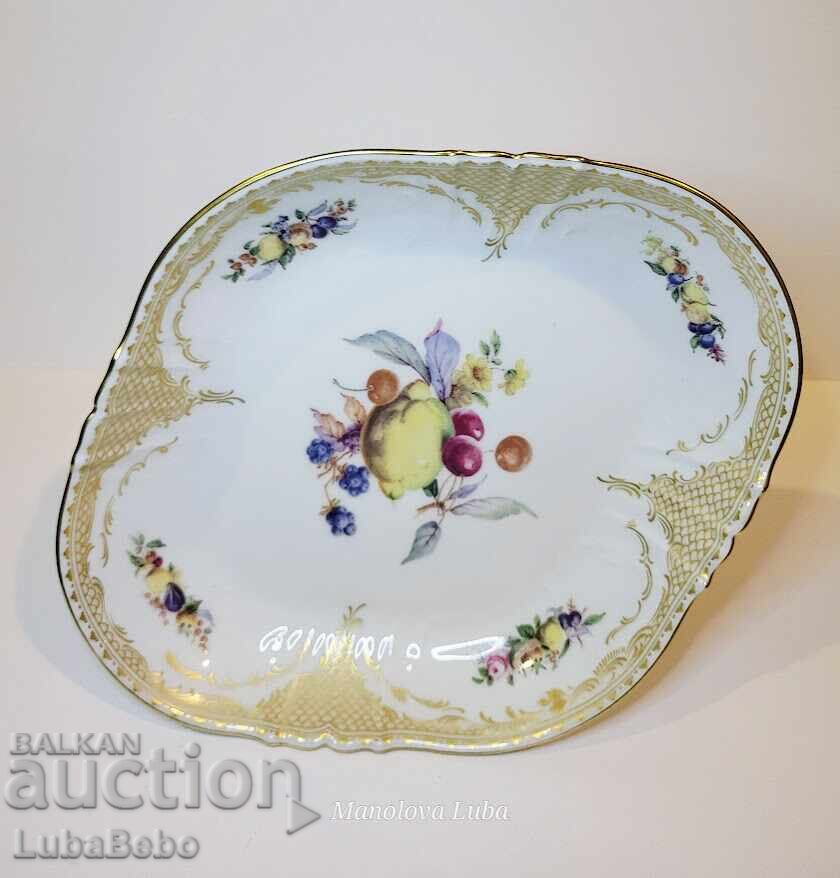 Porcelain fruit bowl on a pedestal AL-KA Kaiser - 6