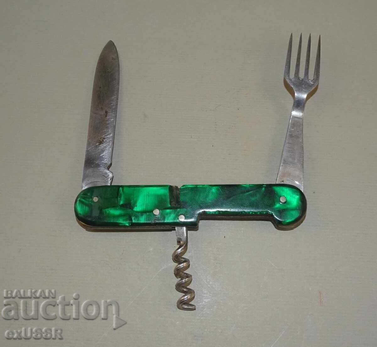 Livrarea Briceag de buzunar turistic vechi cuțit PETKO DENEV