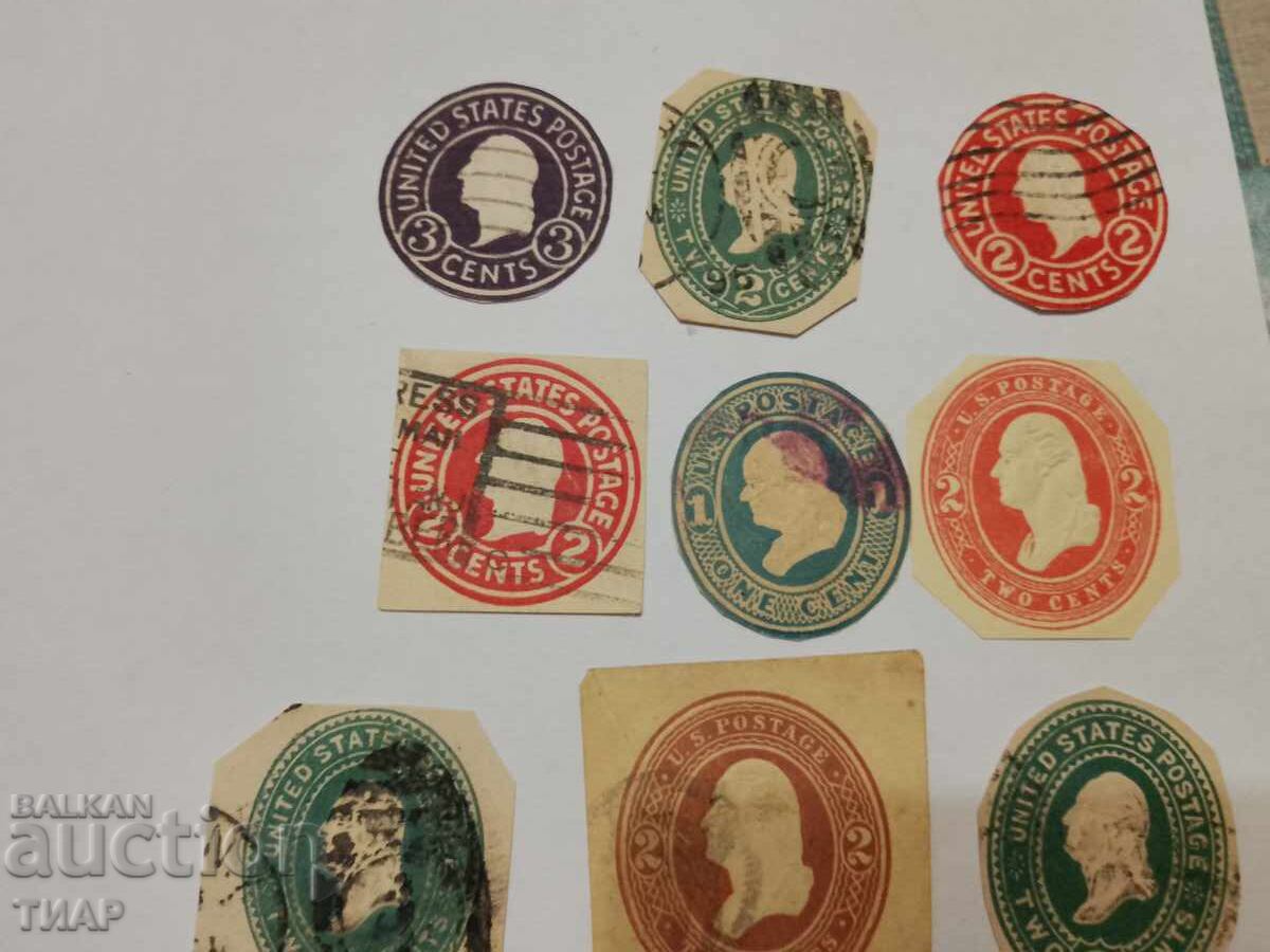 Пощенски марки САЩ -0.01ст с цена 8.13 лв. | € 4.16