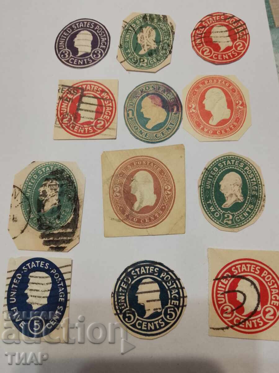 Пощенски марки САЩ -0.01ст