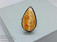 Inel de argint cu Bee Jasper