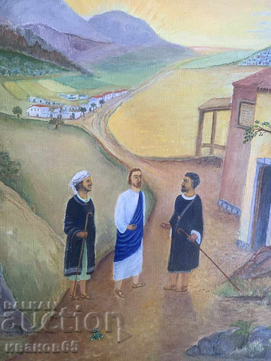 Delivery of old painting