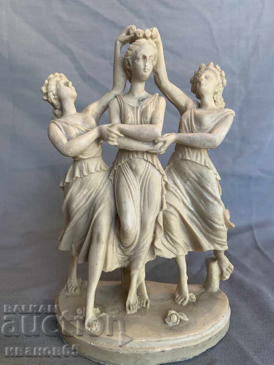 Figurină statuetă Cele Trei Grații cu preț 50.00 BGN | € 25.56