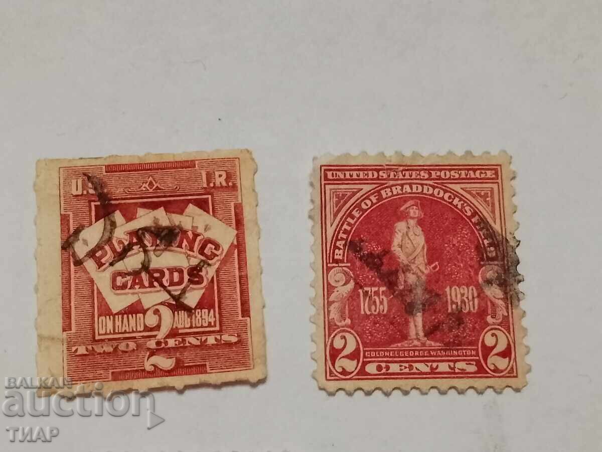 Пощенски марки САЩ -0.01ст Пощенски марки САЩ -0.01ст