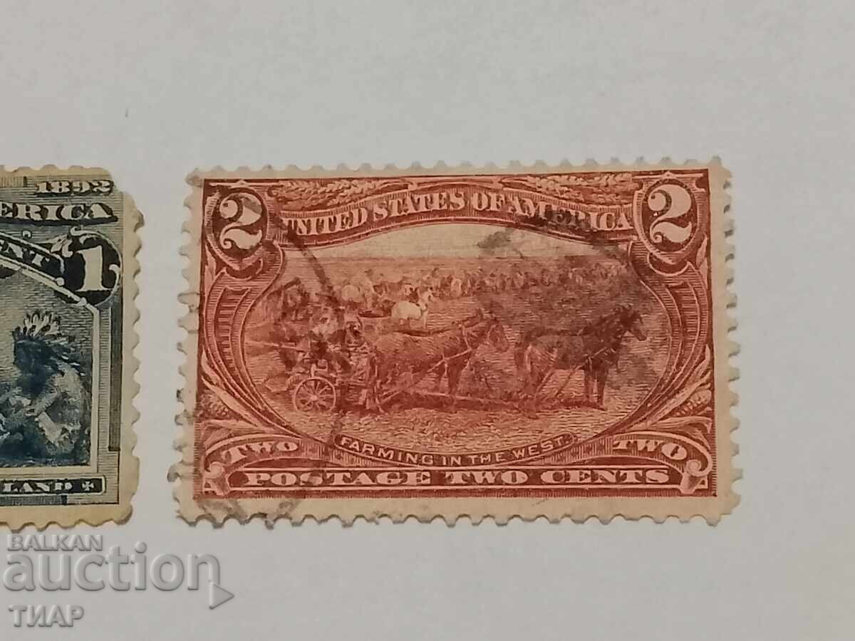 timbre poștale SUA -0,01 cenți cu preț 1.50 BGN | € 0.77 timbre poștale SUA -0,01 cenți cu preț 1.50 BGN | € 0.77