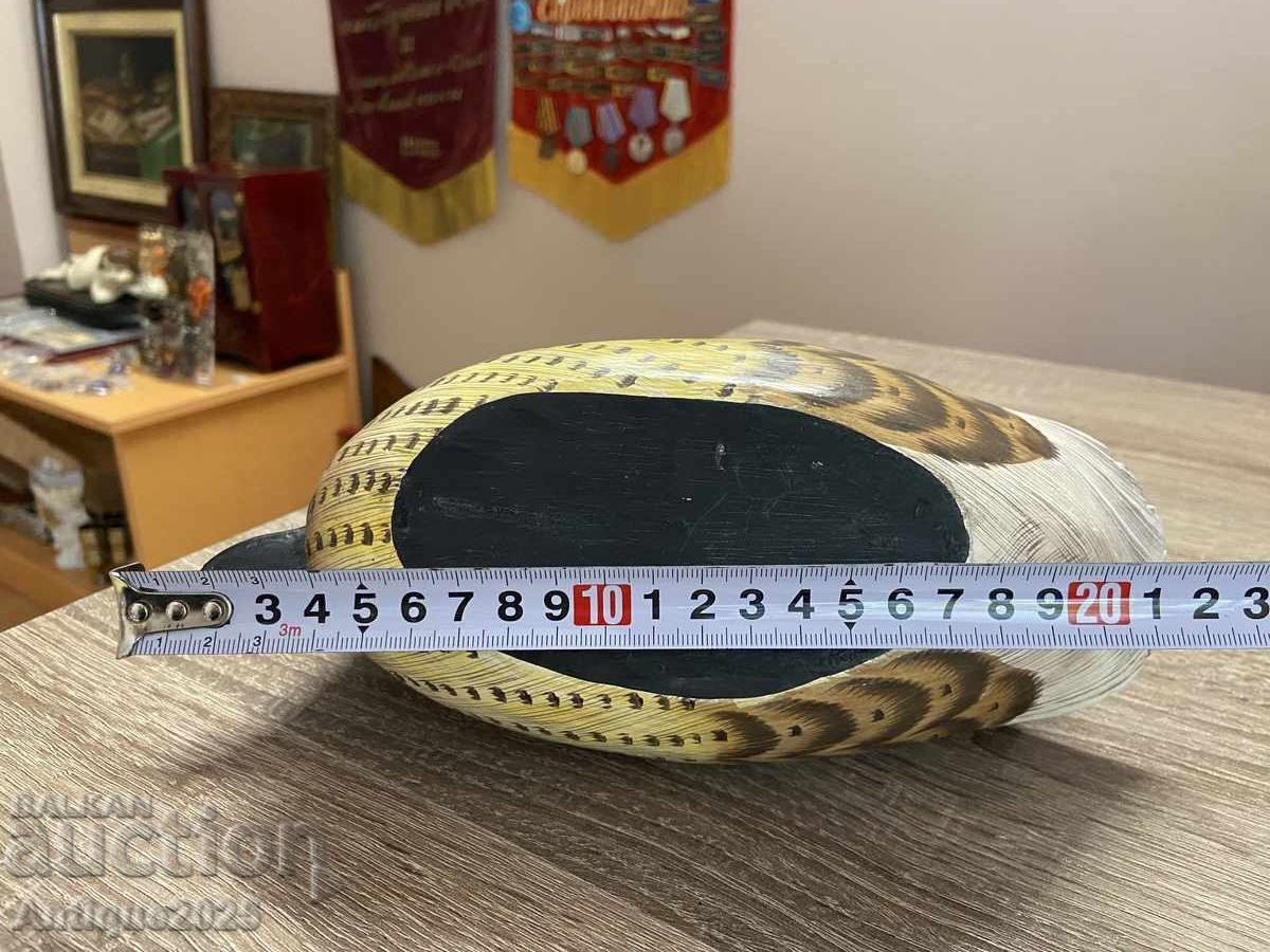 Delivery of Handmade wooden duck Delivery of Handmade wooden duck