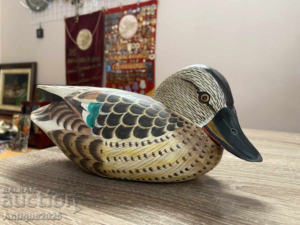Handmade wooden duck Handmade wooden duck