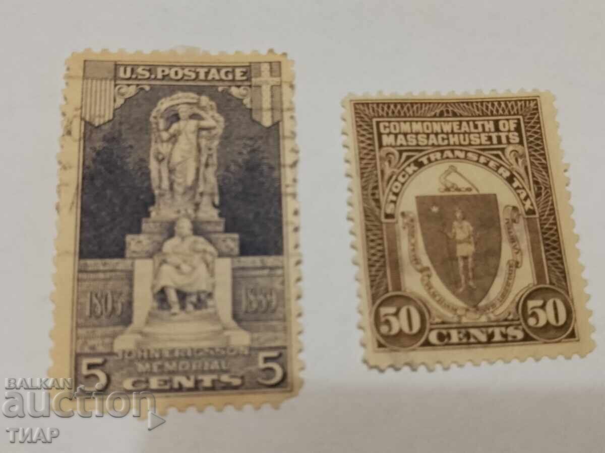 Postage stamps USA -0.01 cents Postage stamps USA -0.01 cents