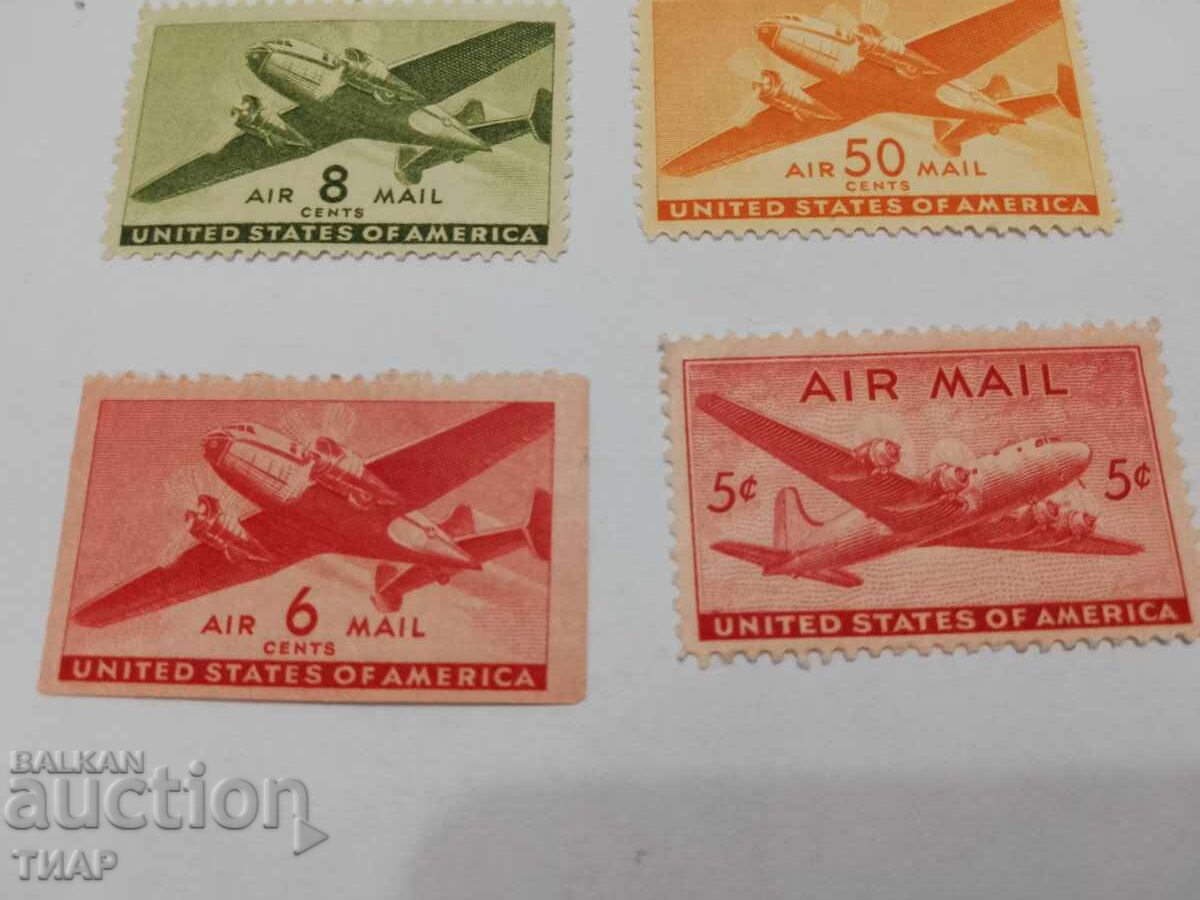 Livrarea Timbre poștale SUA Poștă aeriană -0.01st Livrarea Timbre poștale SUA Poștă aeriană -0.01st