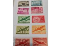 Timbre poștale SUA Poștă aeriană -0.01st